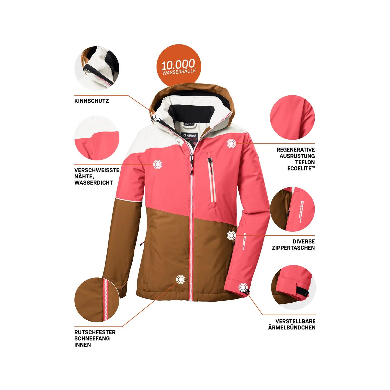 Kinder Skijacke KSW 331 GRLSJCKT 12/13