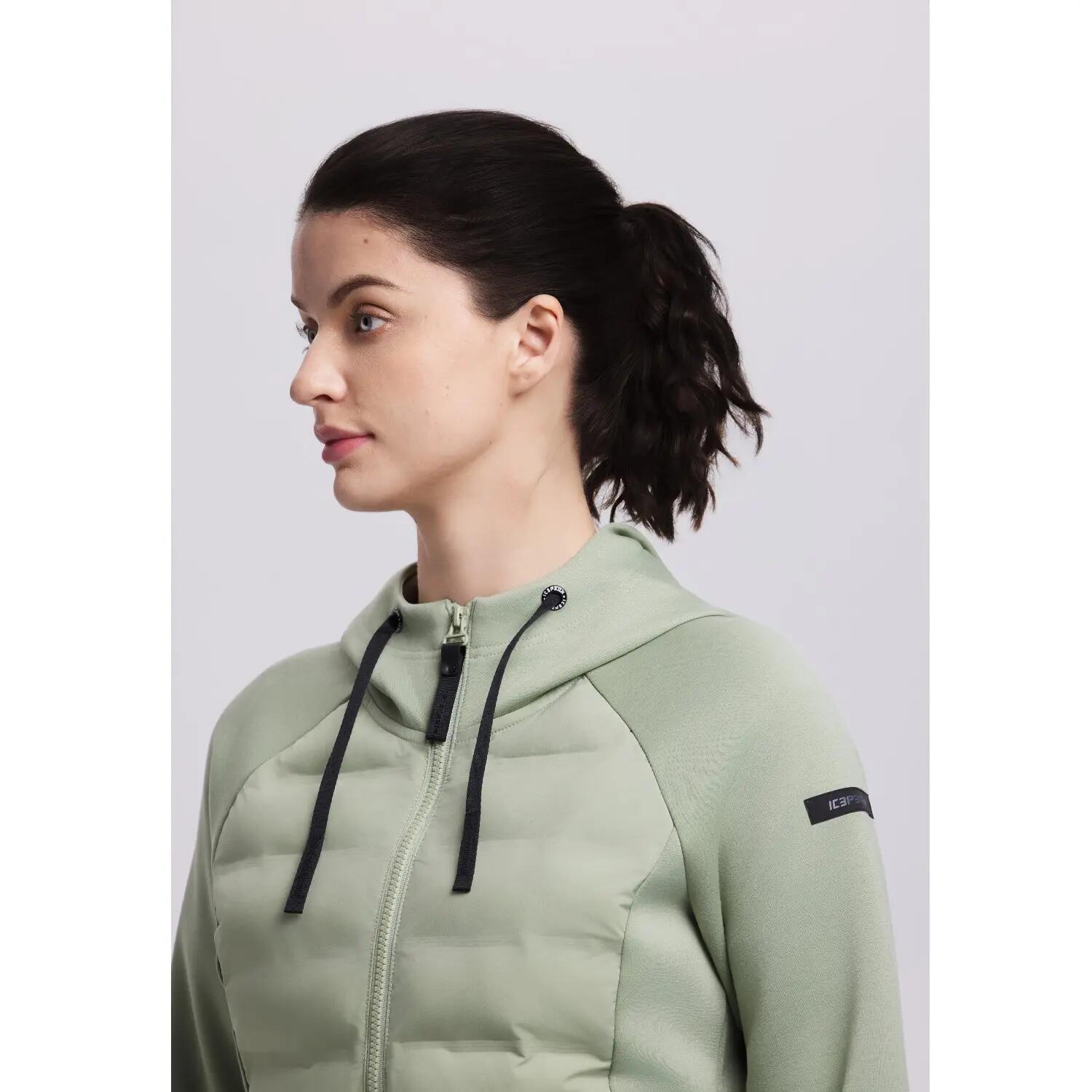 Icepeak Ashburn Midlayer Jacke für Damen mit Kapuze 4/5