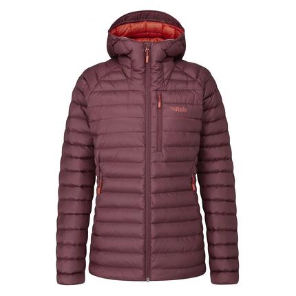 Damen Mantel Rab W MICROLIGHT ALPINE LONG JACKET