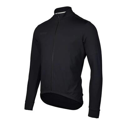 Longsleeve wielershirt - fiets - heren - p-drift - zwart