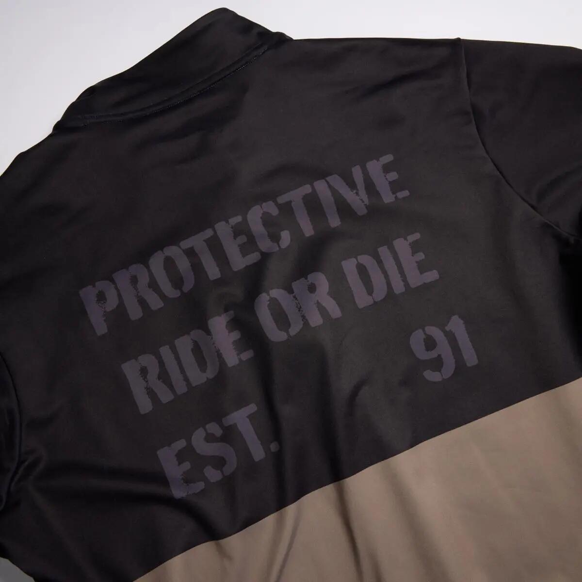 Maglia manica lunga - Ciclismo - Uomo - P-Minds Eye - marrone 8/10
