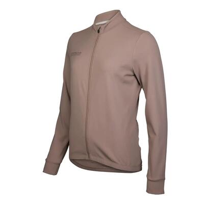 Longsleeve wielershirt - fiets - dames - p-drift w - zwart