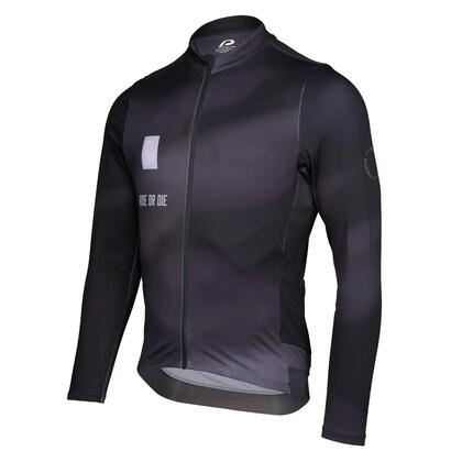 Longsleeve wielershirt - Fiets - Heren - P-Mystery LS - bruin