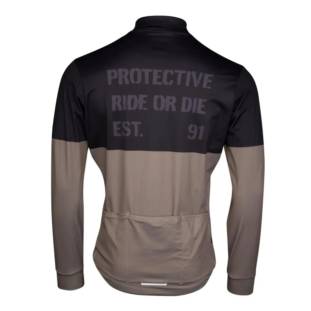 Maglia manica lunga - Ciclismo - Uomo - P-Minds Eye - marrone 3/10
