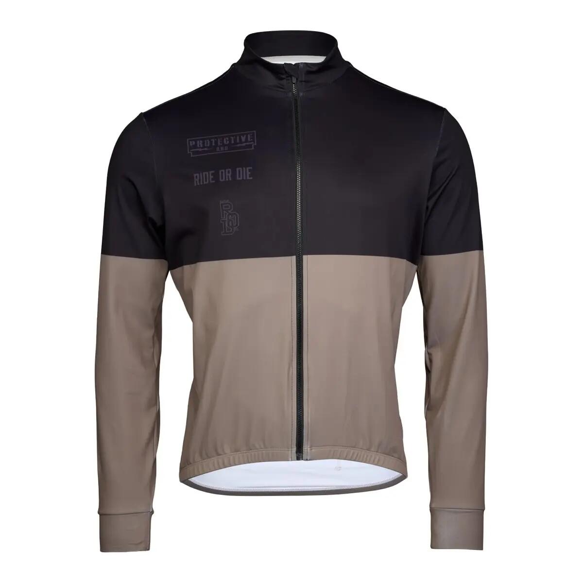Maglia manica lunga - Ciclismo - Uomo - P-Minds Eye - marrone 2/10