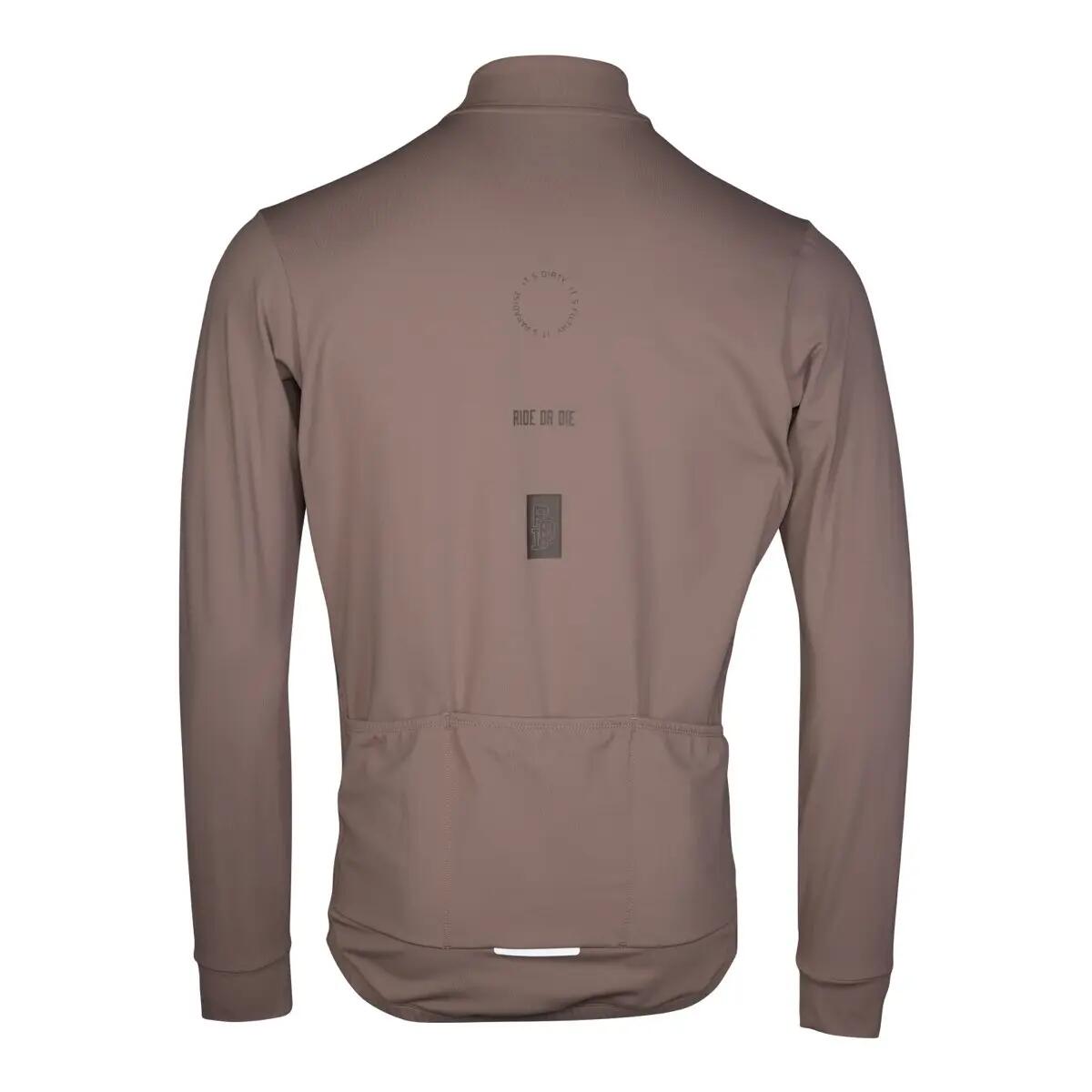 Maglia manica lunga - Ciclismo - Uomo - P-Drift - marrone 3/10