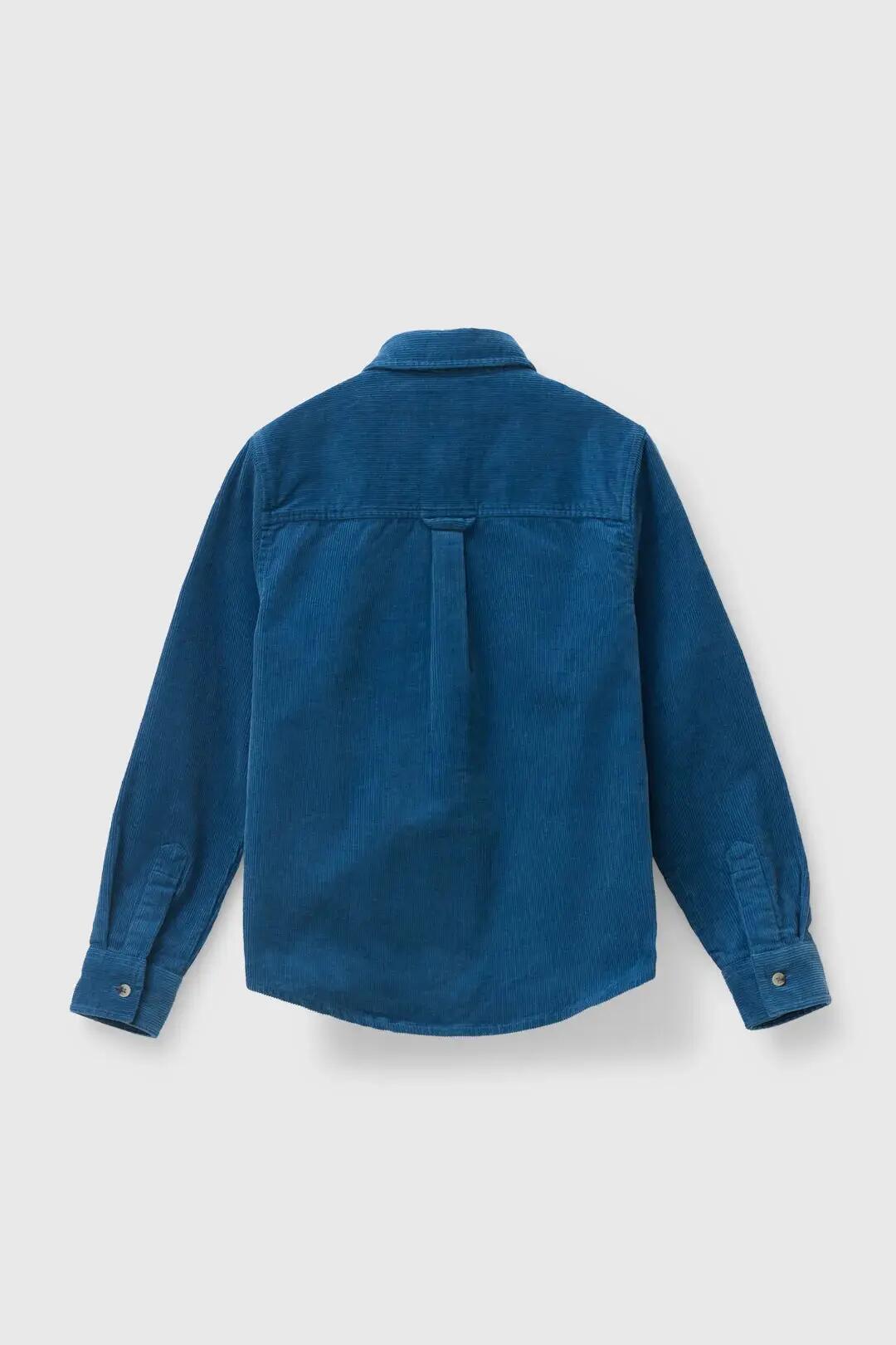 Camisa Kids Blue Banana de 100% Algodón Orgánico Winter Indigo Blue 2/2
