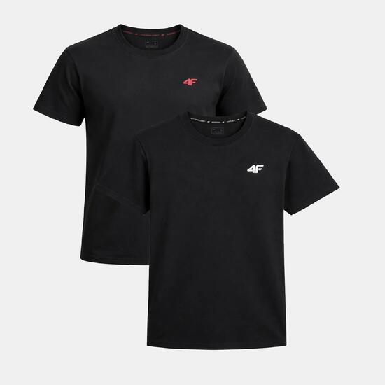 T-SHIRT MĘSKI 4F KOSZULKA ZESTAW KOMPLET 2 SZTUKI L TTSHM3341