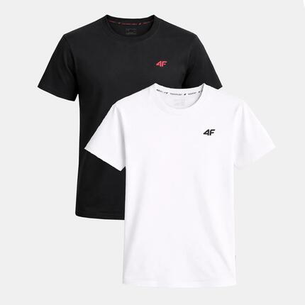 T-SHIRT MĘSKI 4F KOSZULKA ZESTAW KOMPLET 2 SZTUKI L TTSHM3341