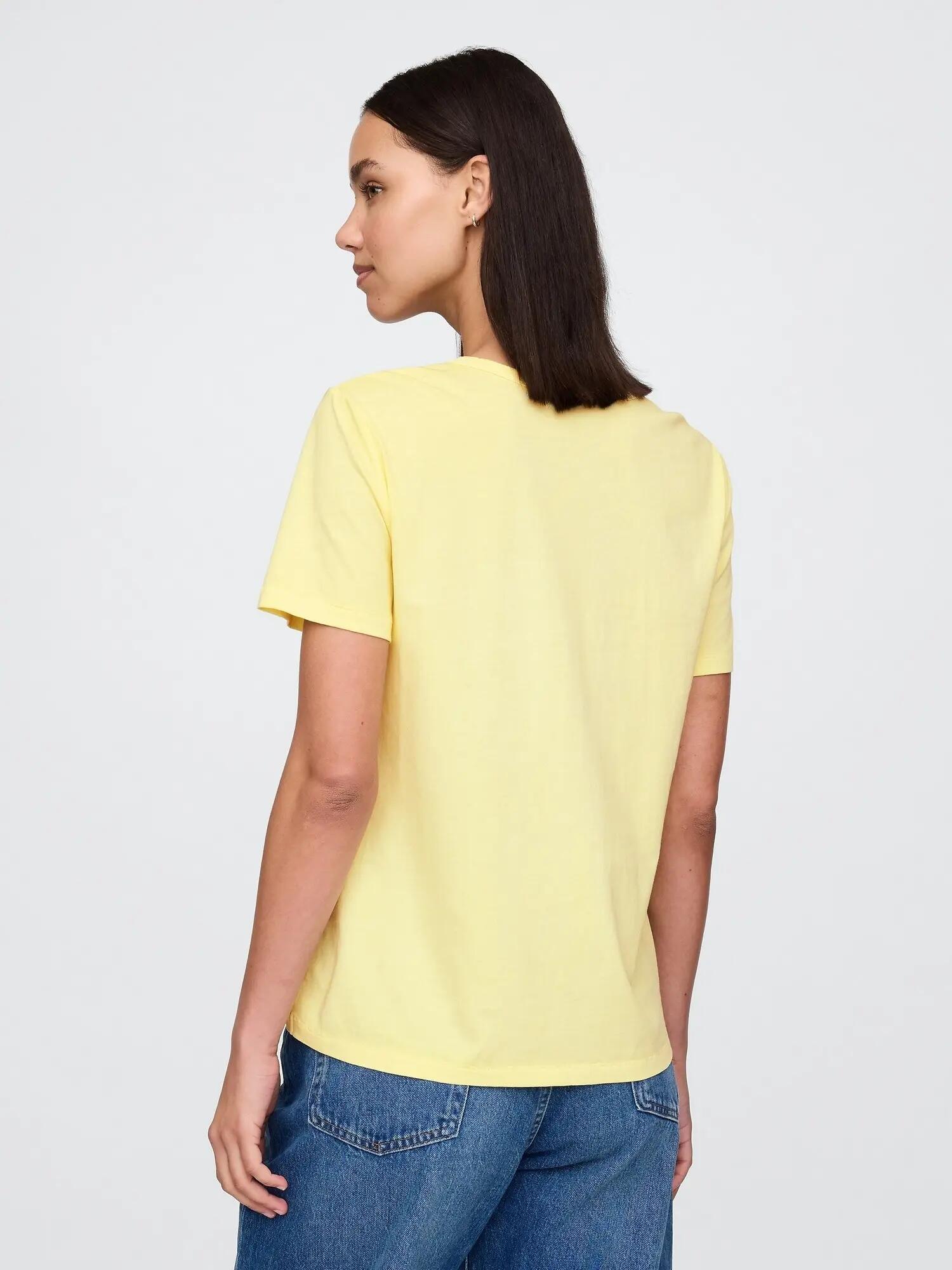 T-SHIRT DAMSKI KOSZULKA 1 BAWEŁNA GAP 4/6