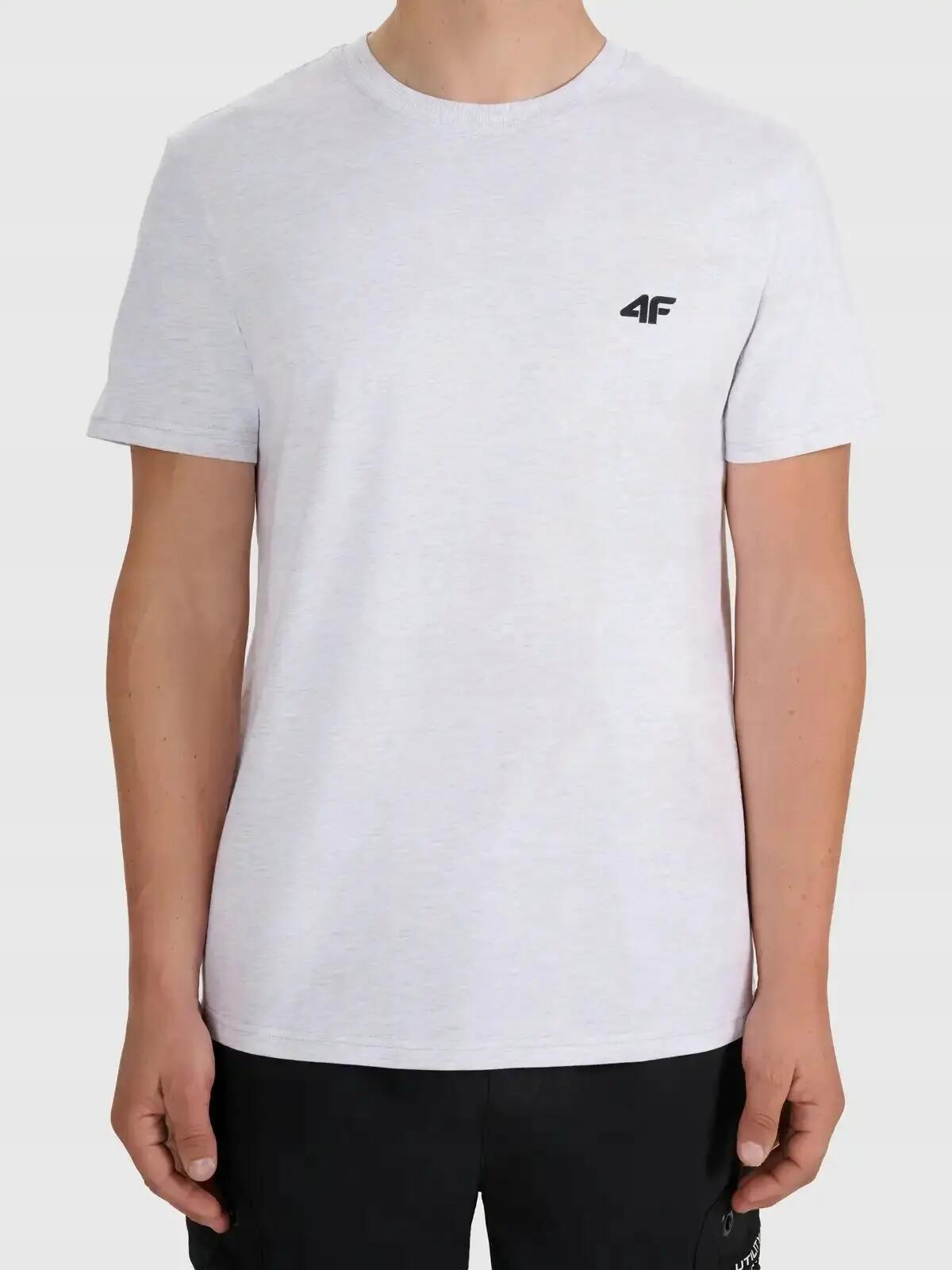 T-SHIRT MĘSKI 4F KOSZULKA ZESTAW KOMPLET 3 SZTUKI  TTSHM3341 6/8