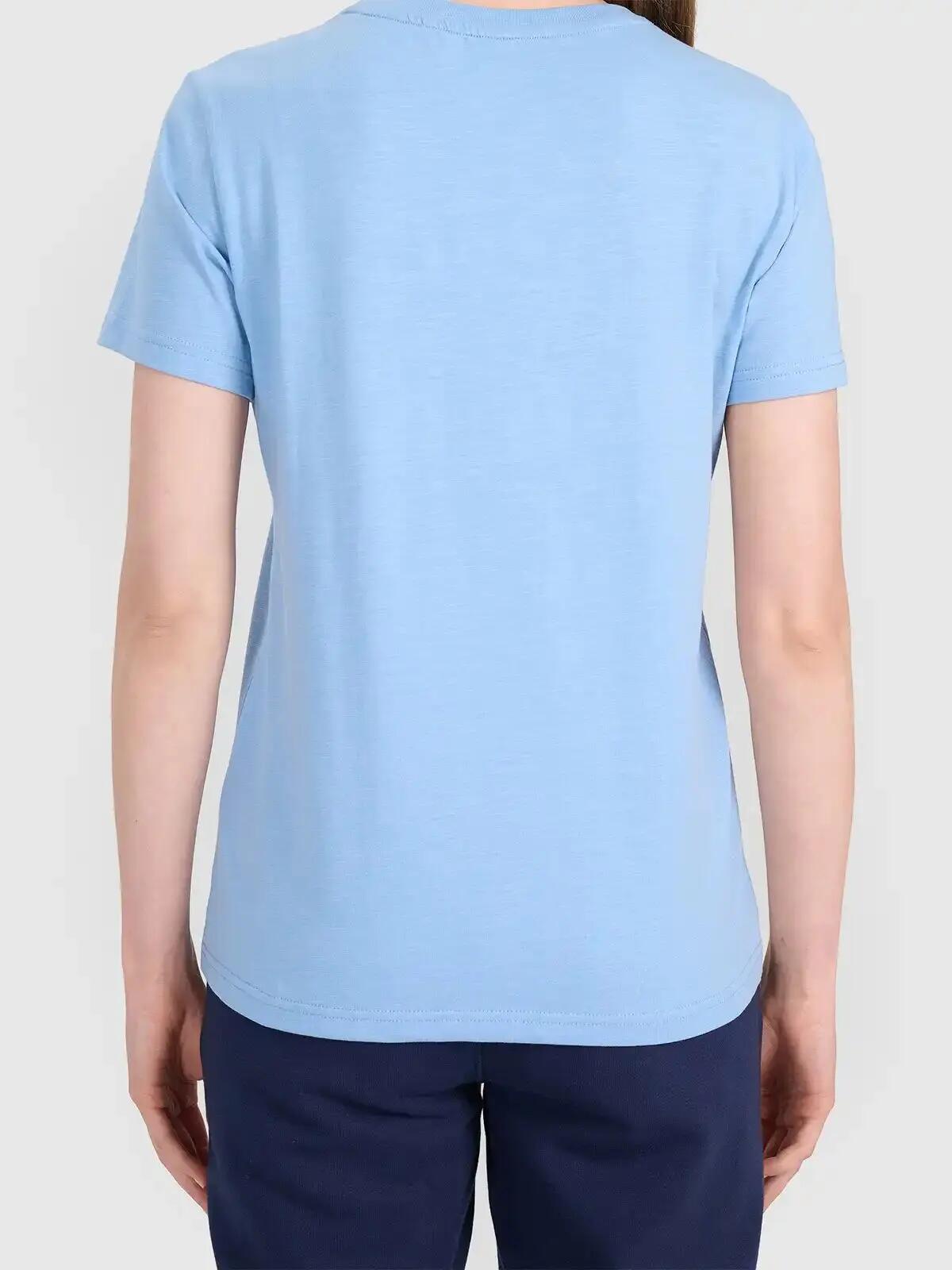 T-SHIRT DAMSKI 4F KOSZULKA SPORTOWA BAWEŁNIANA NA CO DZIEŃ  F3308 SS26 3/4