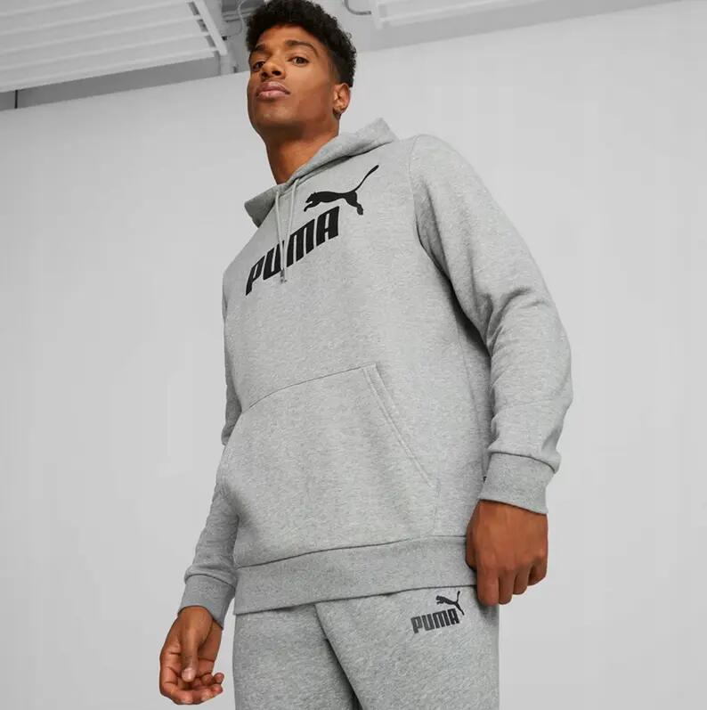Męska bluza sportowa z kapturem dresowa PUMA ESS Big Logo 586686-03 2/11