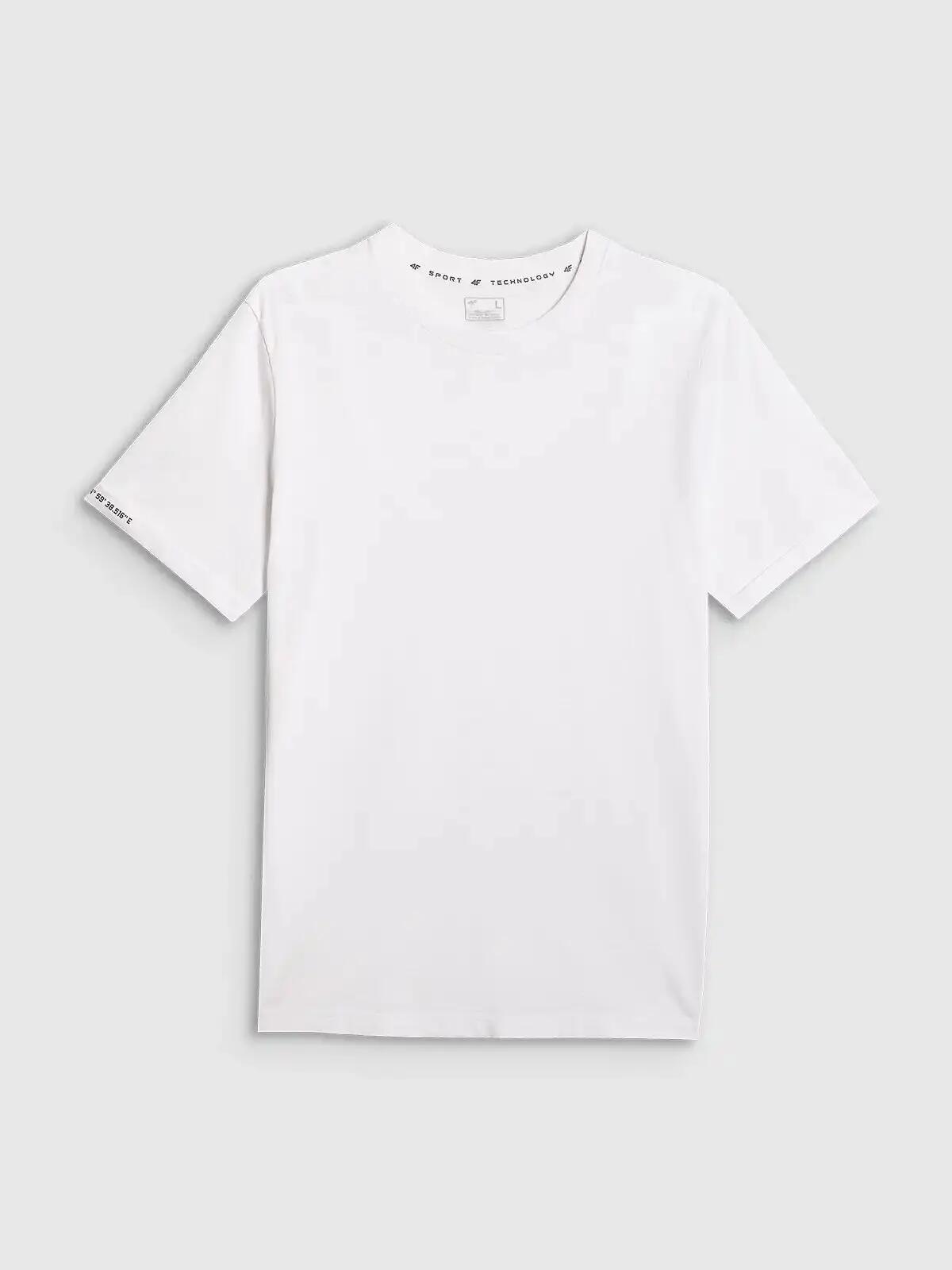 KOSZULKA MĘSKA 4F T-SHIRT BAWEŁNIANY SPORTOWY NA CO DZIEŃ  M3322 SS26 5/11
