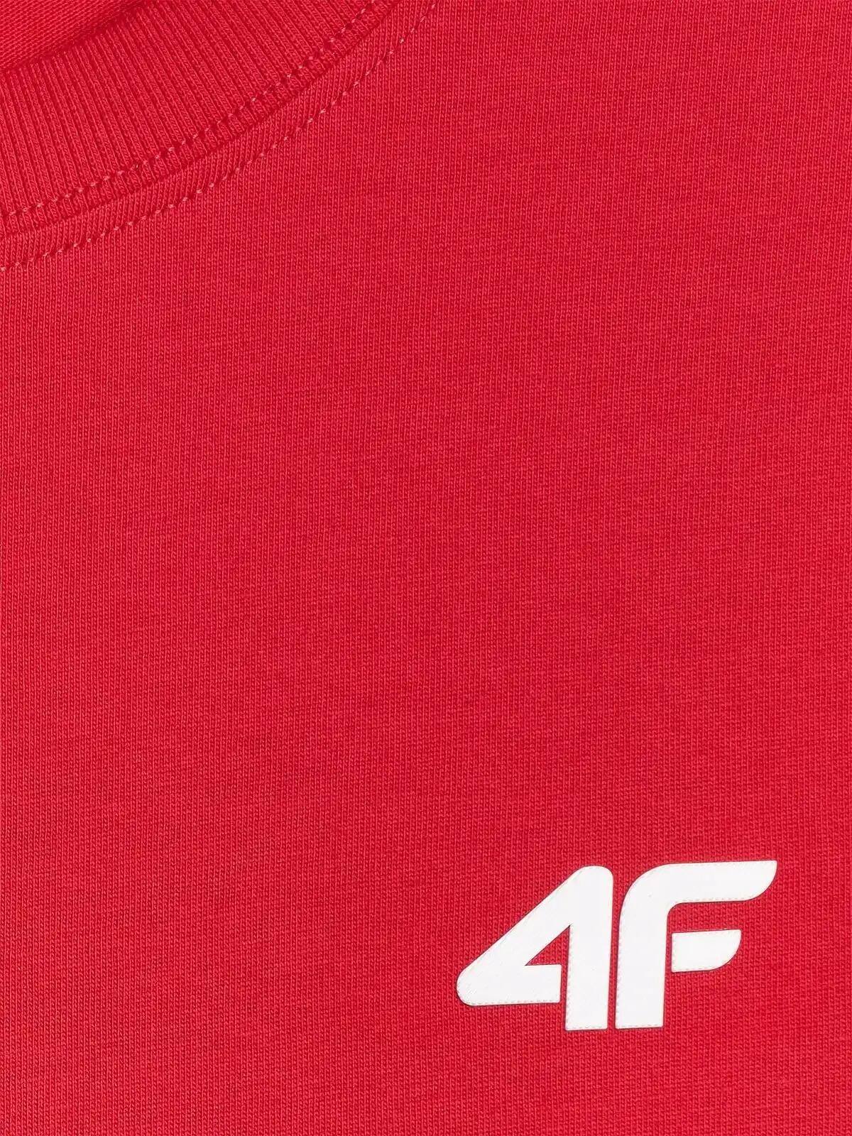 T-SHIRT MĘSKI 4F KOSZULKA BAWEŁNIANA SPORTOWA  TTSHM3341 SS26 6/7
