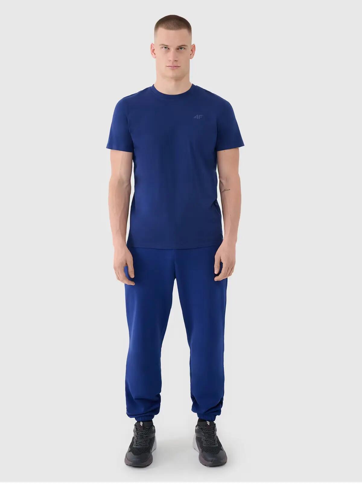 T-SHIRT MĘSKI 4F KOSZULKA BAWEŁNIANA SPORTOWA  TTSHM2256 5/7