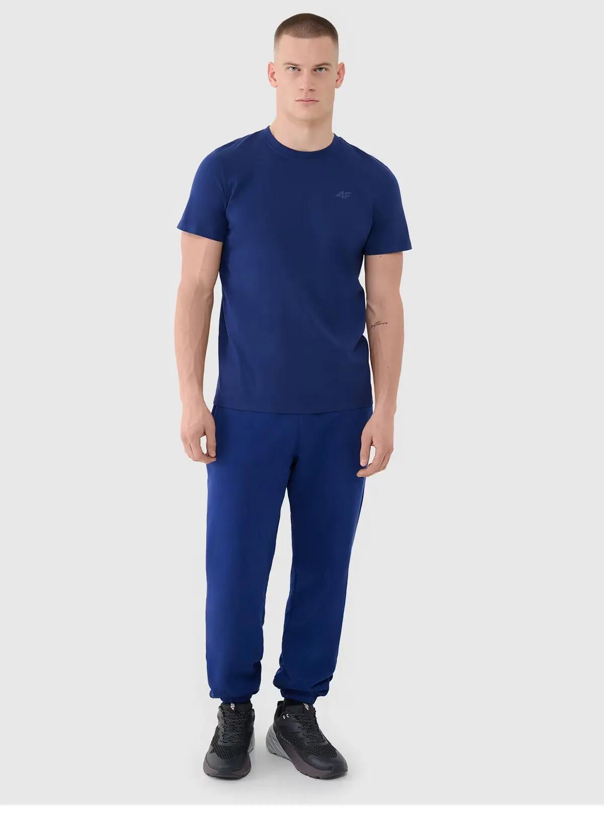T-SHIRT MĘSKI 4F KOSZULKA BAWEŁNIANA SPORTOWA  TTSHM2256 4/7