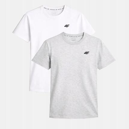 T-SHIRT MĘSKI 4F KOSZULKA ZESTAW KOMPLET 2 SZTUKI L TTSHM3341