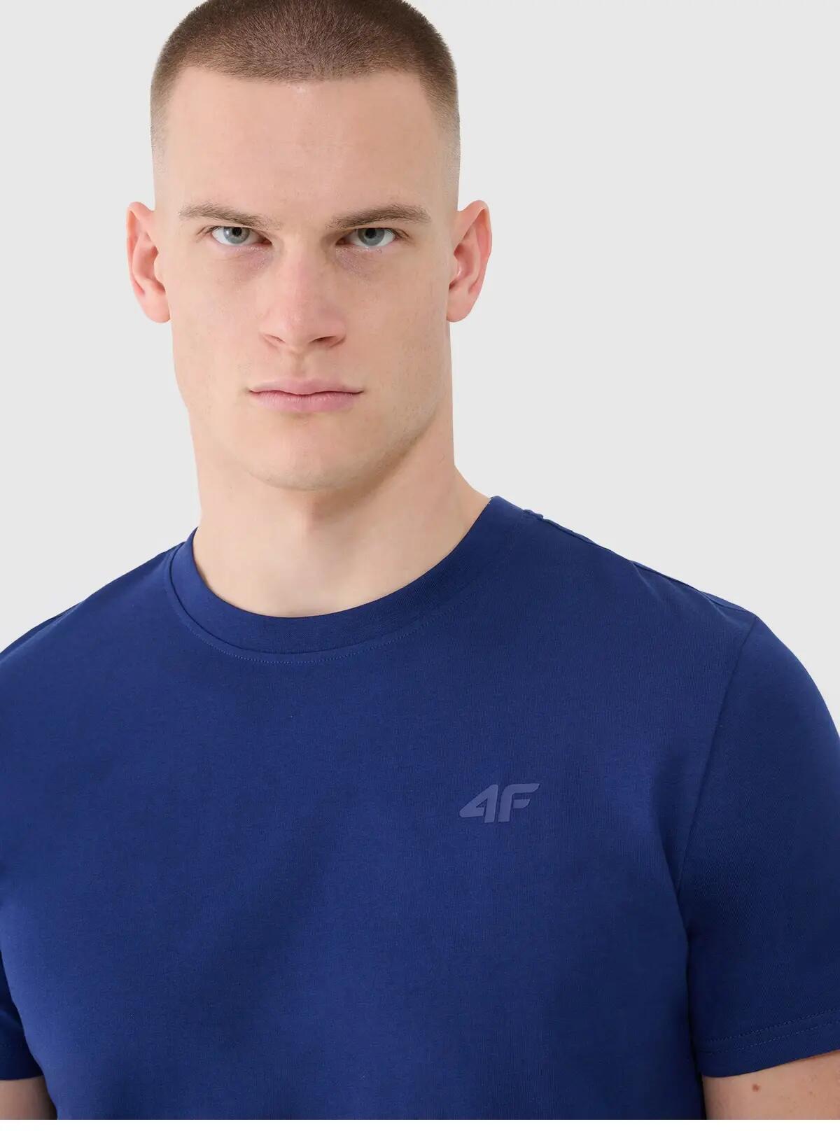 T-SHIRT MĘSKI 4F KOSZULKA BAWEŁNIANA SPORTOWA  TTSHM2256 3/7