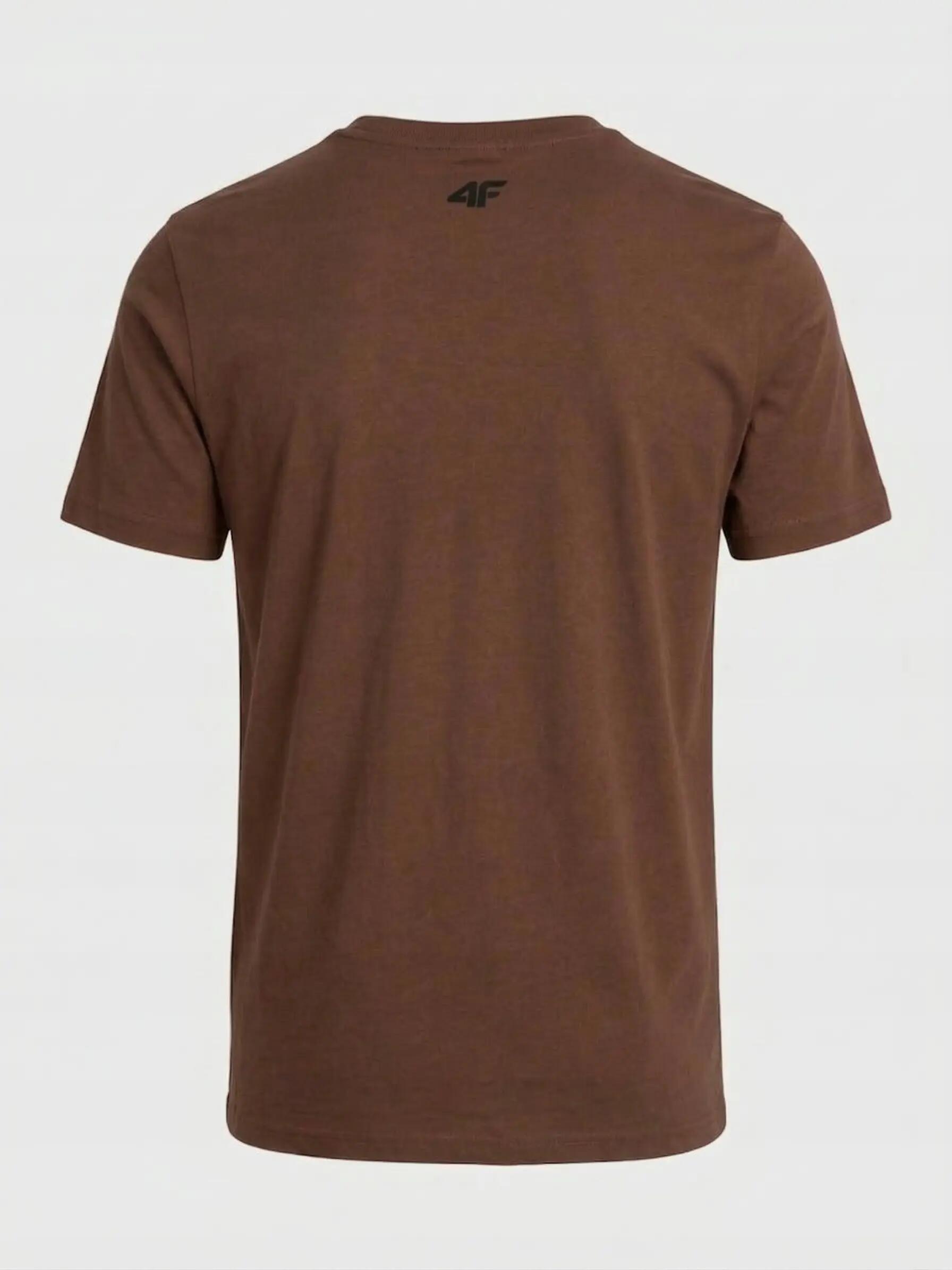 T-SHIRT MĘSKI 4F KOSZULKA SPORTOWA KOLEKCJA LIMITOWANA  M3947 SS26 3/4