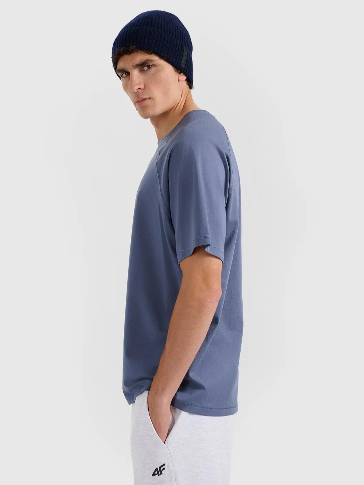 T-SHIRT MĘSKI 4F KOSZULKA BAWEŁNIANA S TTSHM2360 3/11