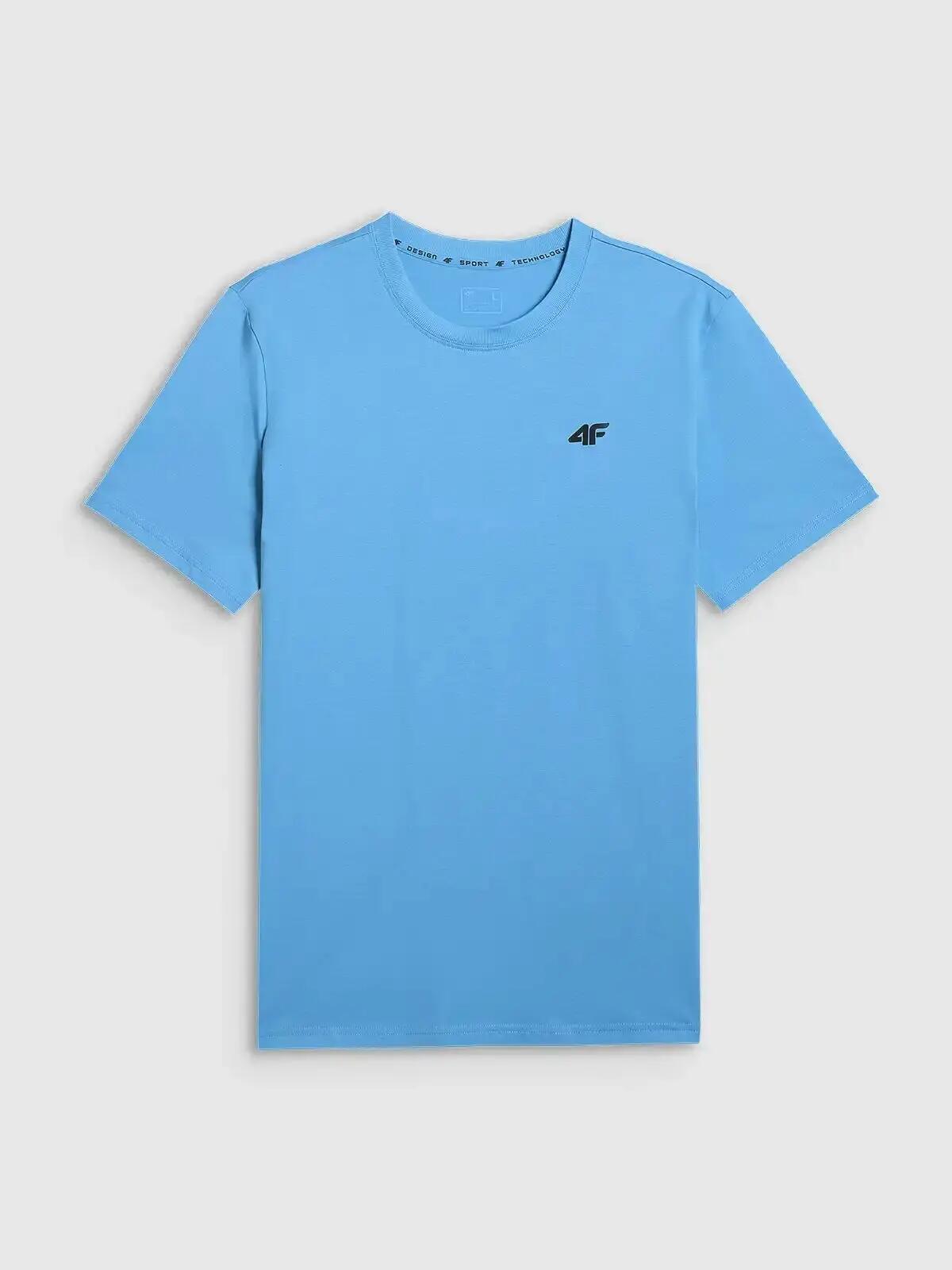 KOSZULKA MĘSKA 4F T-SHIRT BAWEŁNIANY SPORTOWY NA CO DZIEŃ  M2669 SS26 4/6