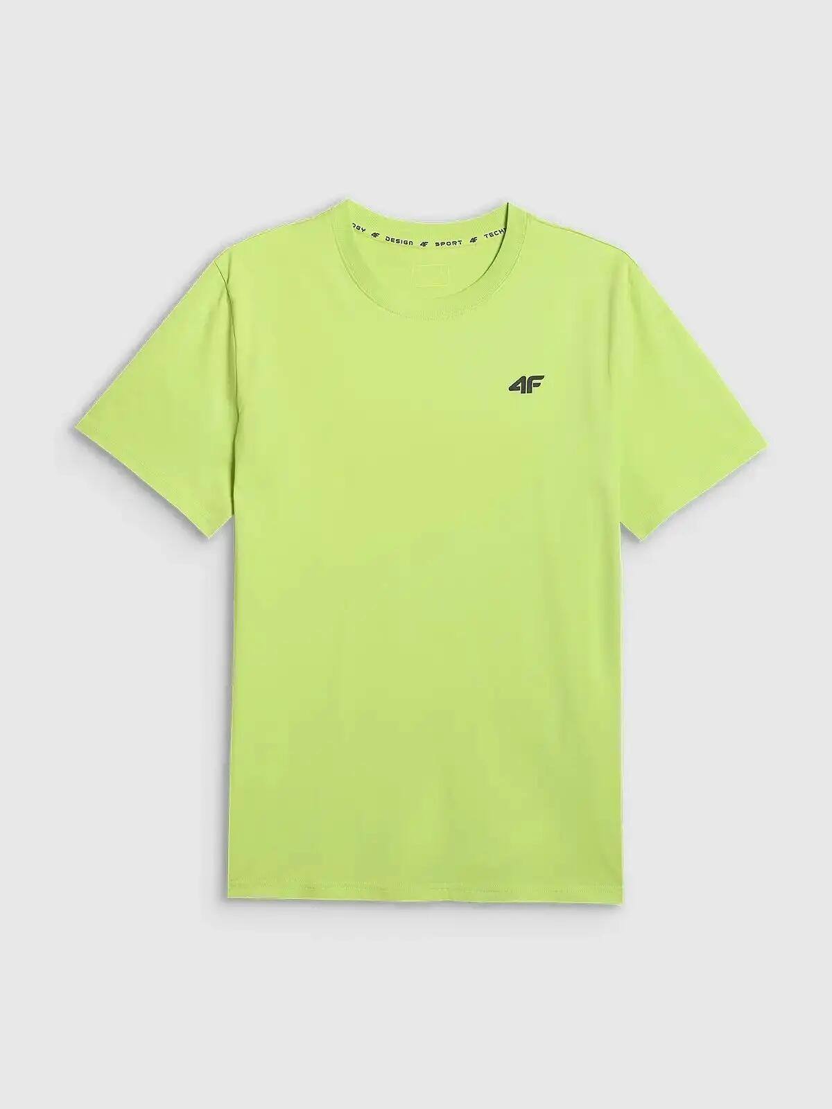 T-SHIRT MĘSKI 4F KOSZULKA BAWEŁNIANA SPORTOWA NA CO DZIEŃ  M2669 SS26 4/6