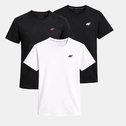 T-SHIRT MĘSKI 4F KOSZULKA ZESTAW KOMPLET 3 SZTUKI L TTSHM3341