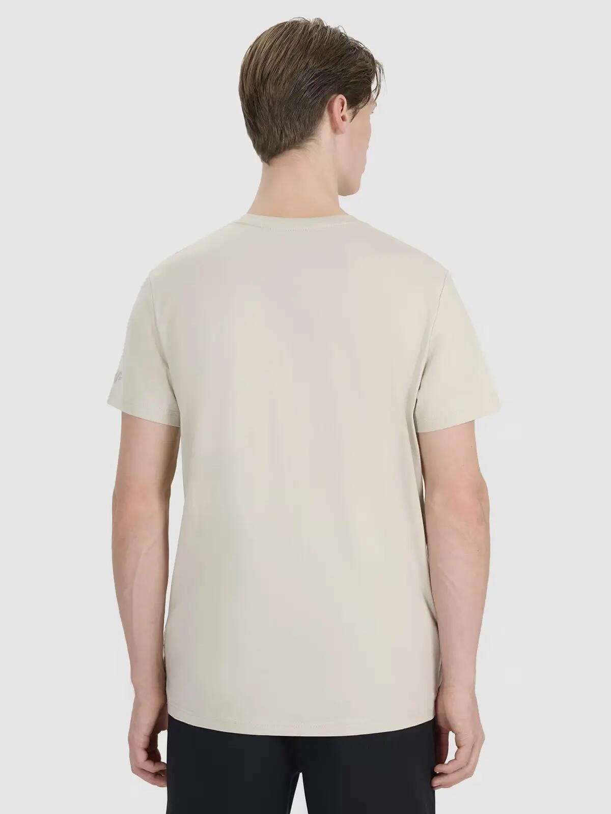 T-SHIRT MĘSKI 4F KOSZULKA BAWEŁNIANA SPORTOWA  TTSHM1980 3/9