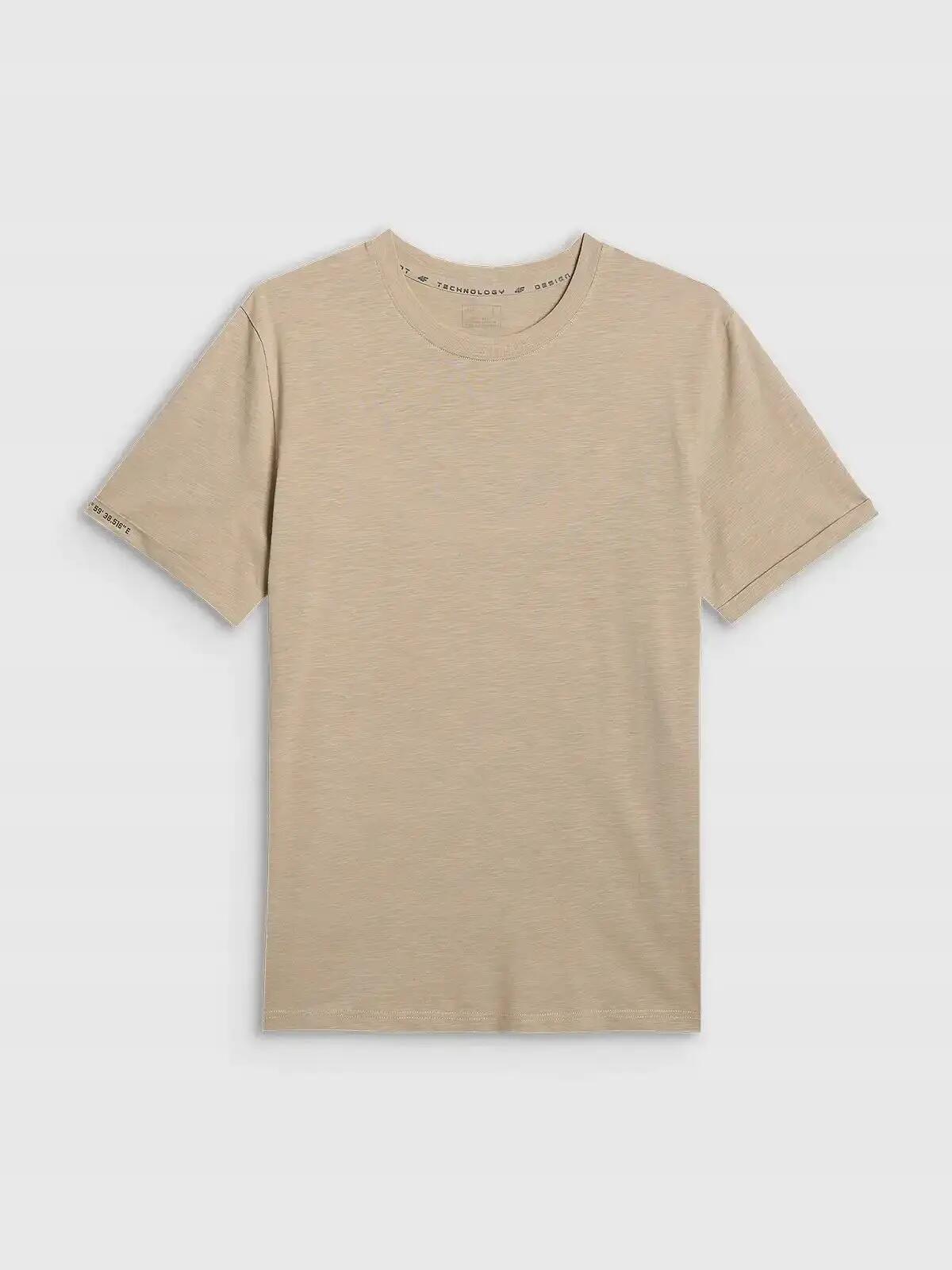 KOSZULKA MĘSKA 4F T-SHIRT BAWEŁNIANY SPORTOWY NA CO DZIEŃ  M3322 SS26 5/10