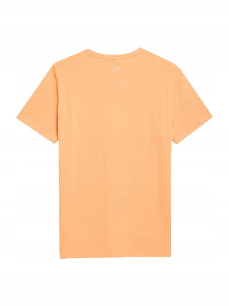 KOSZULKA MĘSKA 4F BAWEŁNIANA T-SHIRT SPORTOWY TTSHM364 5/7