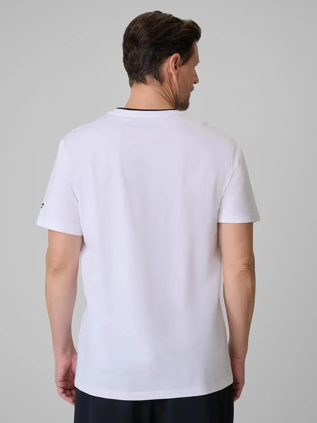KOSZULKA MĘSKA 4F T-SHIRT BAWEŁNIANY SPORTOWY NA CO DZIEŃ  M2663 SS26 7/9