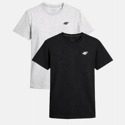 T-SHIRT MĘSKI 4F KOSZULKA ZESTAW KOMPLET 2 SZTUKI L TTSHM3341
