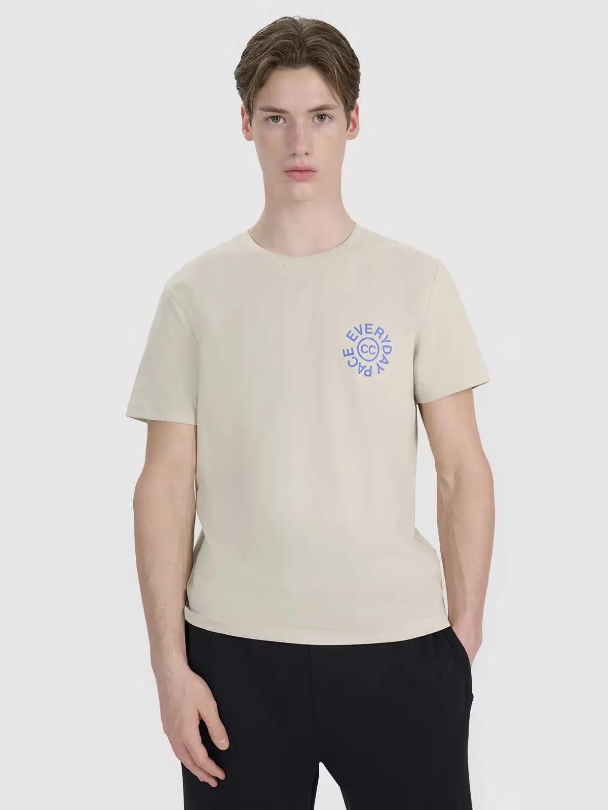T-SHIRT MĘSKI 4F KOSZULKA BAWEŁNIANA SPORTOWA  TTSHM1980 2/9