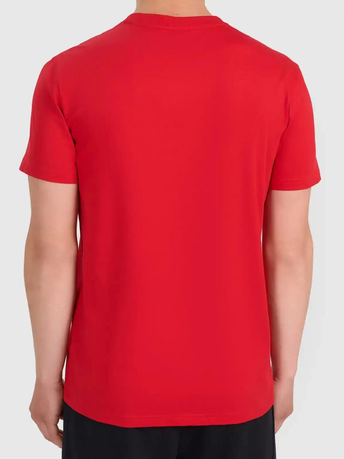 T-SHIRT MĘSKI 4F KOSZULKA SPORTOWA Z NADRUKIEM BAWEŁNIANA  M3326 SS26 10/12