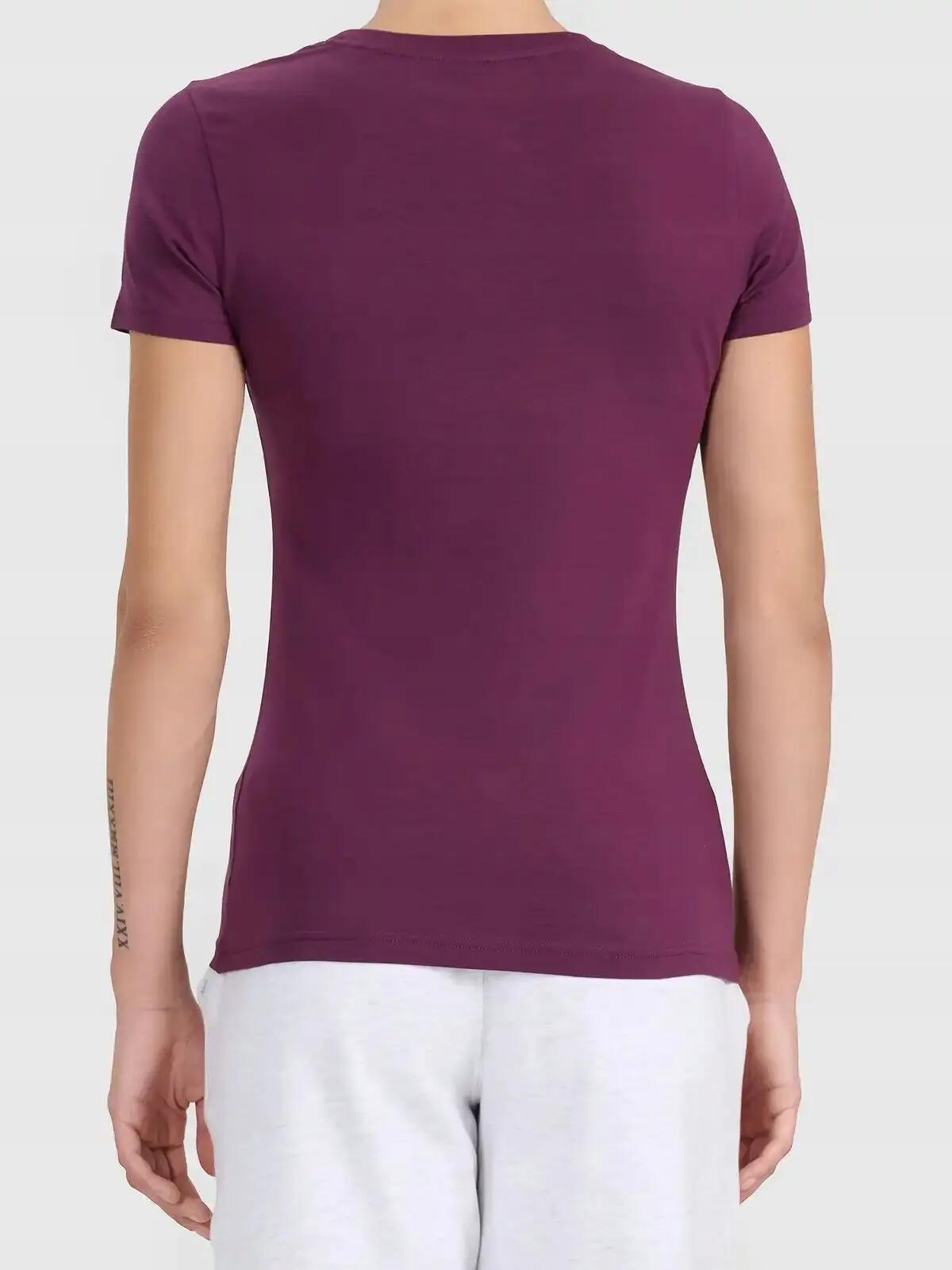 T-SHIRT DAMSKI 4F KOSZULKA BAWEŁNIANA DO TENISA  F2723 SS26 4/12