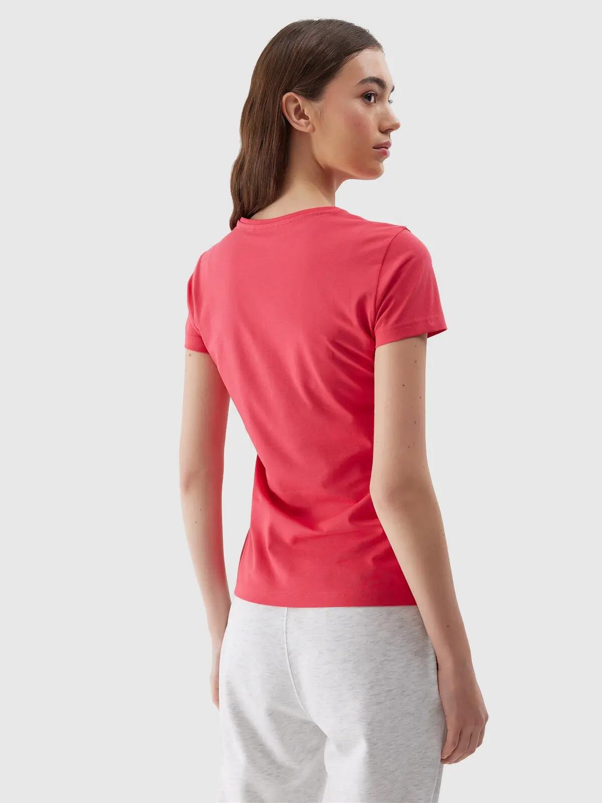 T-SHIRT DAMSKI 4F KOSZULKA SPORTOWA BAWEŁNIANA TTSHF1161 7/9