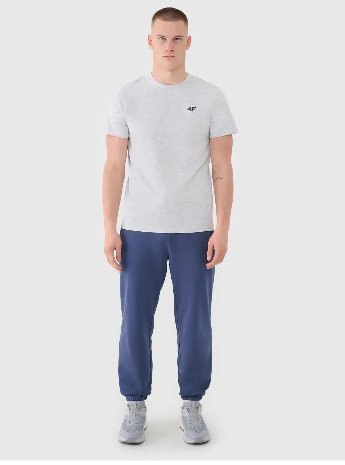 T-SHIRT MĘSKI 4F KOSZULKA BAWEŁNIANA SPORTOWA  TTSHM2256 5/7