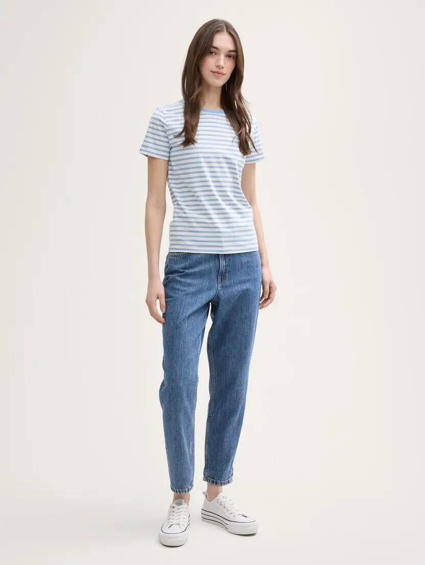 T-SHIRT KOSZULKA DAMSKA LIGHT BLUE TOM TAILOR 2/10
