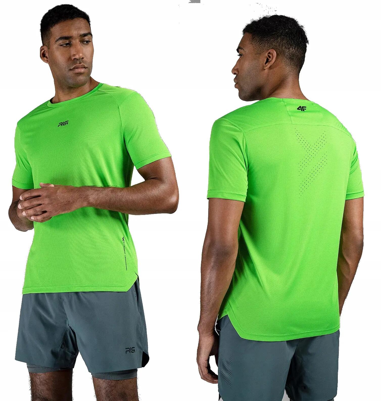 T-SHIRT KOSZULKA TRENINGOWA 4F MĘSKA RL9 LEWANDOWSKI TFTSM254 10/12