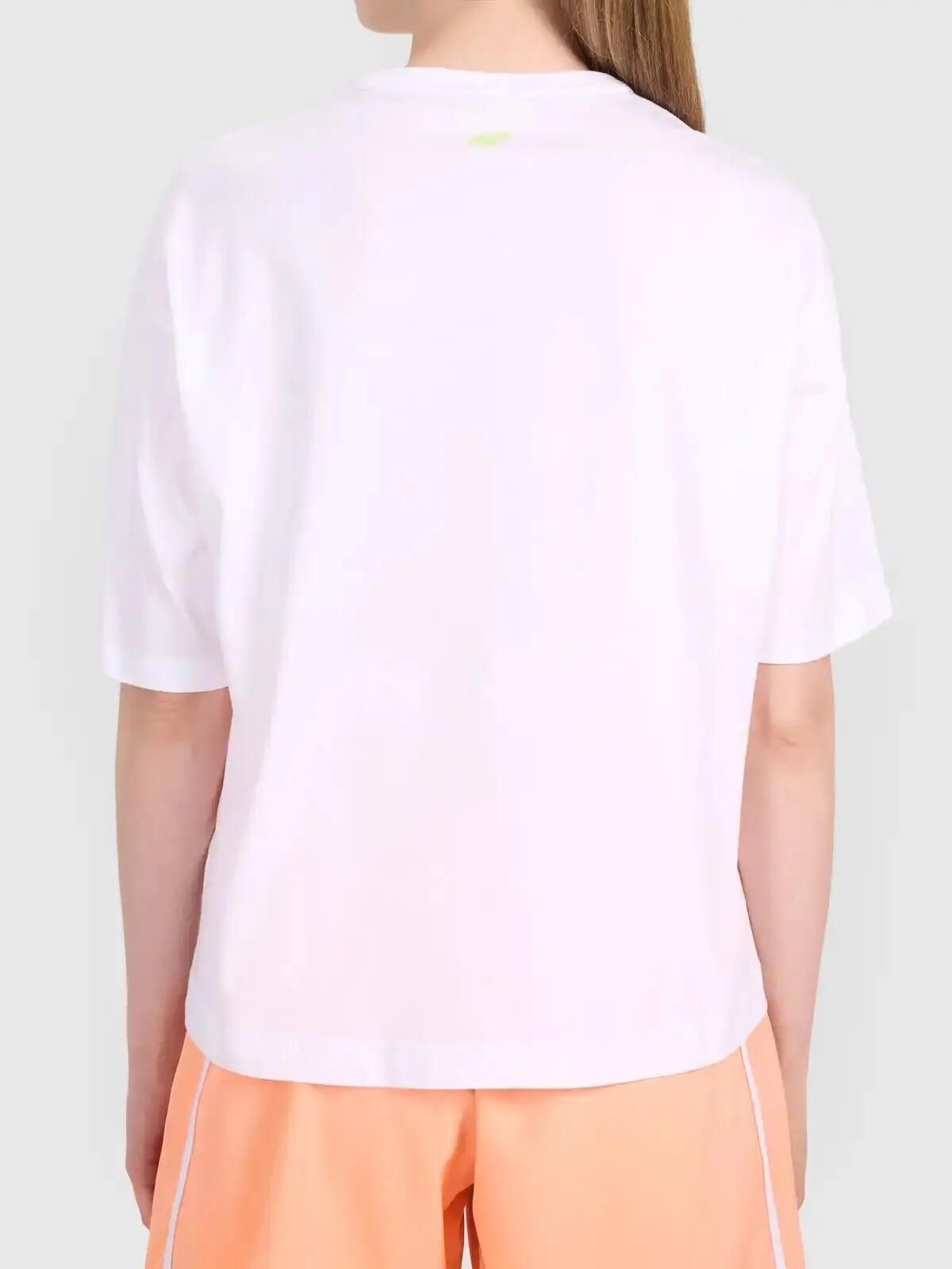 KOSZULKA DAMSKA 4F T-SHIRT SPORTOWY Z NADRUKIEM 1 BAWEŁNA  F2719 SS26 5/6