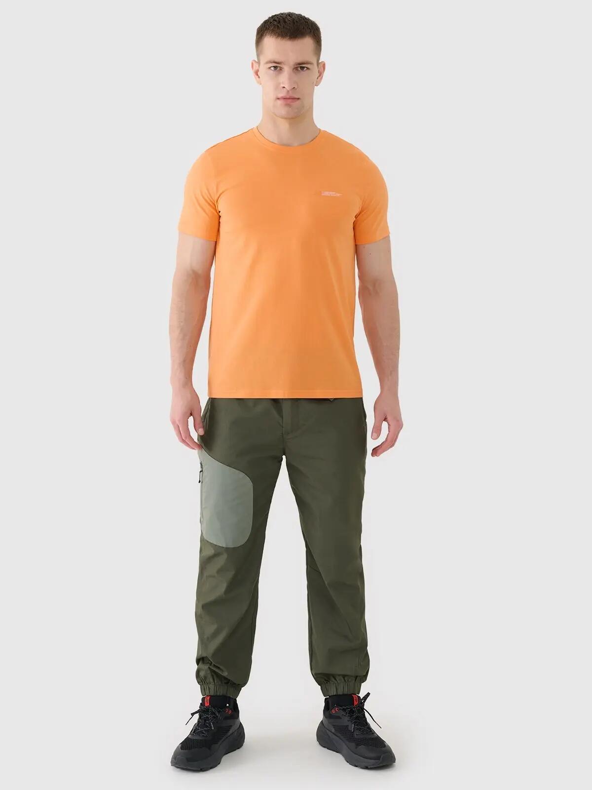 T-SHIRT MĘSKI 4F KOSZULKA BAWEŁNIANA SPORTOWA  M2003 5/9