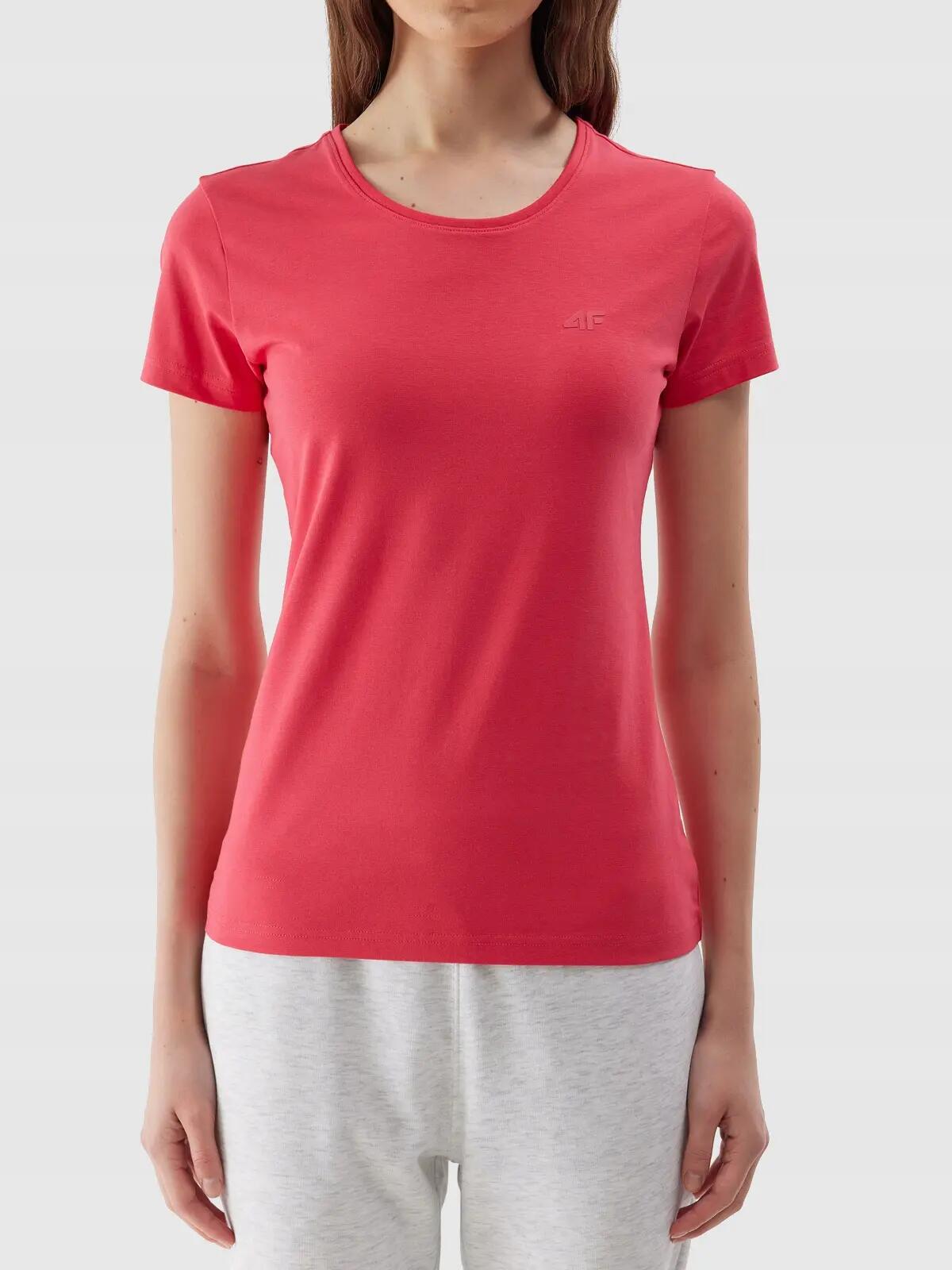 T-SHIRT DAMSKI 4F KOSZULKA SPORTOWA BAWEŁNIANA TTSHF1161 5/9