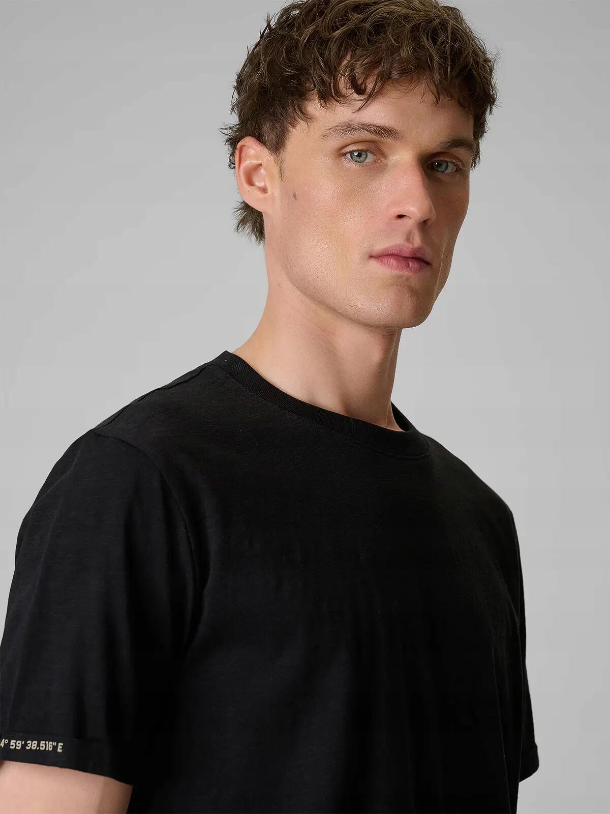 KOSZULKA MĘSKA 4F T-SHIRT BAWEŁNIANY SPORTOWY NA CO DZIEŃ  M3322 SS26 8/10