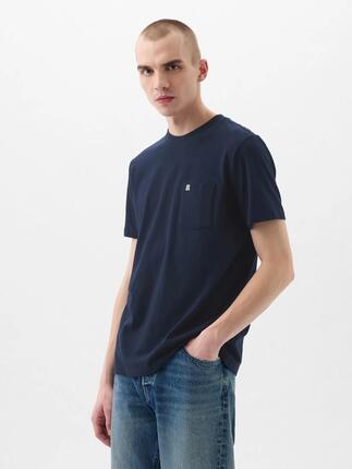 T-SHIRT MĘSKI GAP KOSZULKA BAWEŁNIANA NA CO DZIEŃ 857901-02-XL