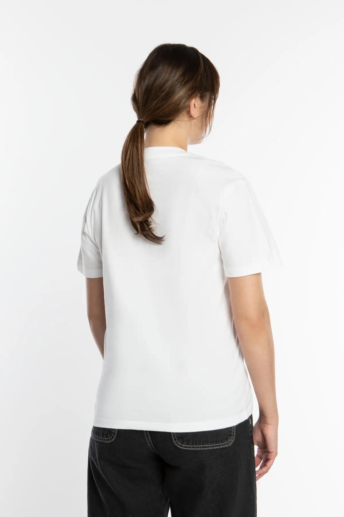 Koszulka damska t-shirt Carhartt WIP W'  Cat Sticker T-Shirt I032884 4/5