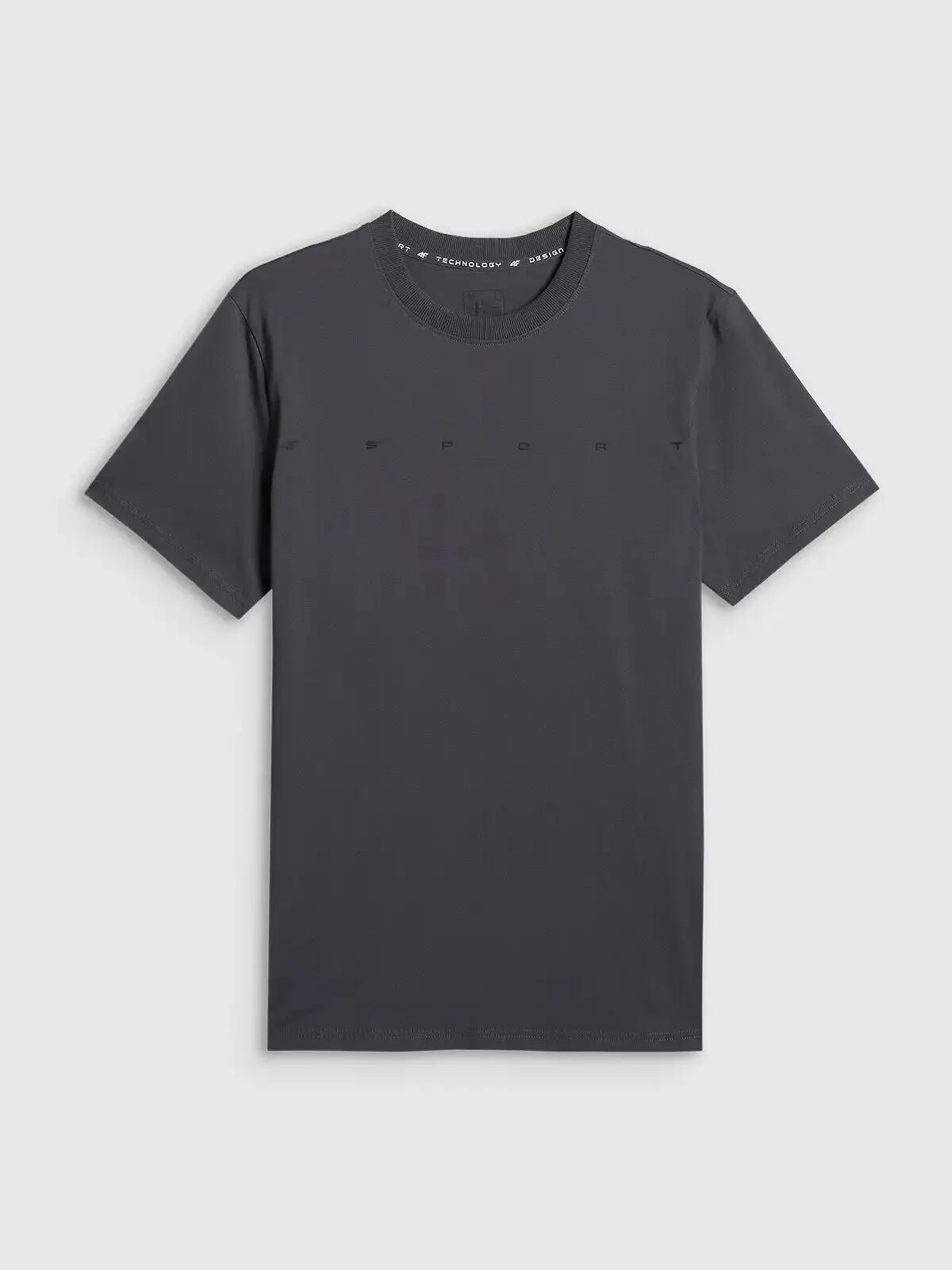 T-SHIRT MĘSKI 4F KOSZULKA BAWEŁNIANA SPORTOWA NA CO DZIEŃ  M2661 SS26 2/6