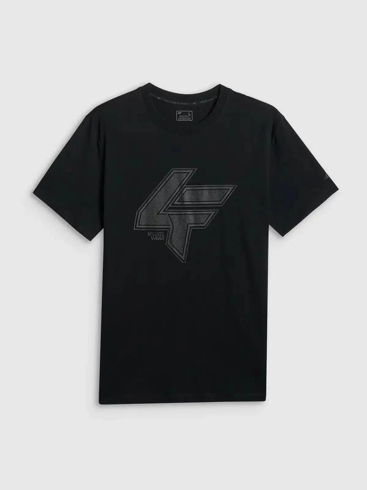 KOSZULKA MĘSKA 4F T-SHIRT BAWEŁNIANY SPORTOWY NA CO DZIEŃ  M2662 SS26 9/11