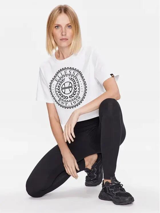 T-SHIRT KOSZULKA DAMSKA CROP ELLESSE 4/6