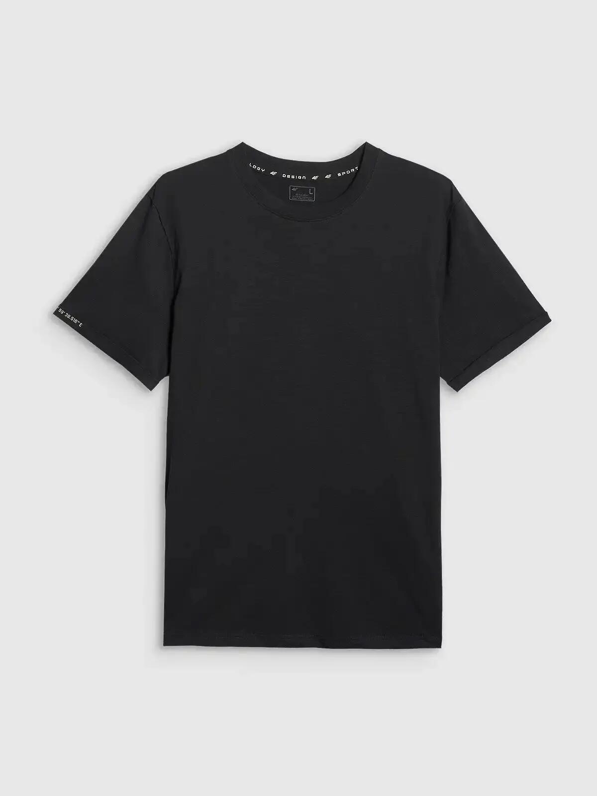 KOSZULKA MĘSKA 4F T-SHIRT BAWEŁNIANY SPORTOWY NA CO DZIEŃ  M3322 SS26 4/10
